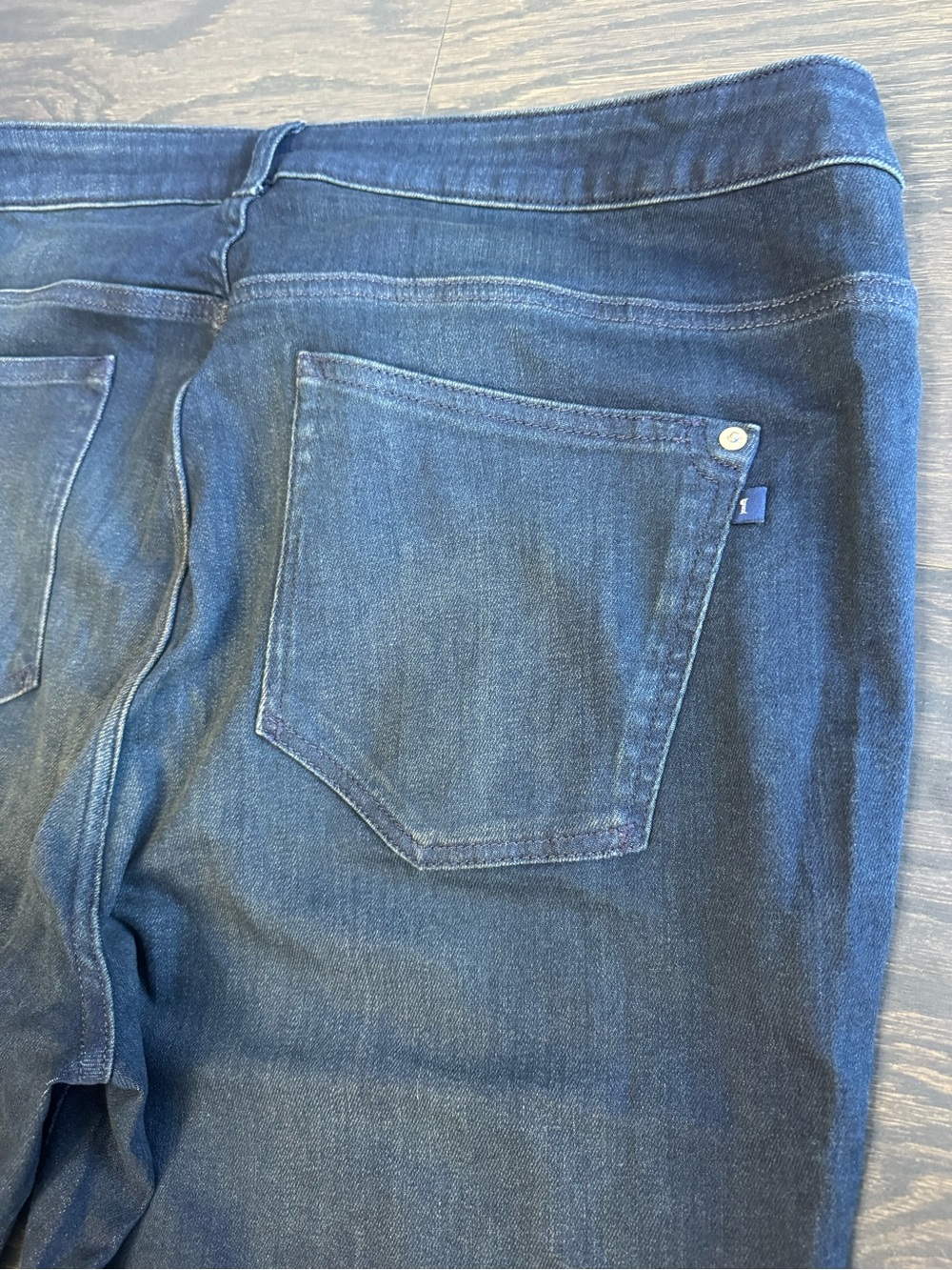 Pilcro Demilune Bootcut Jeans NWOT Size 20W Dark Wash $148 - Picture 7 of 8